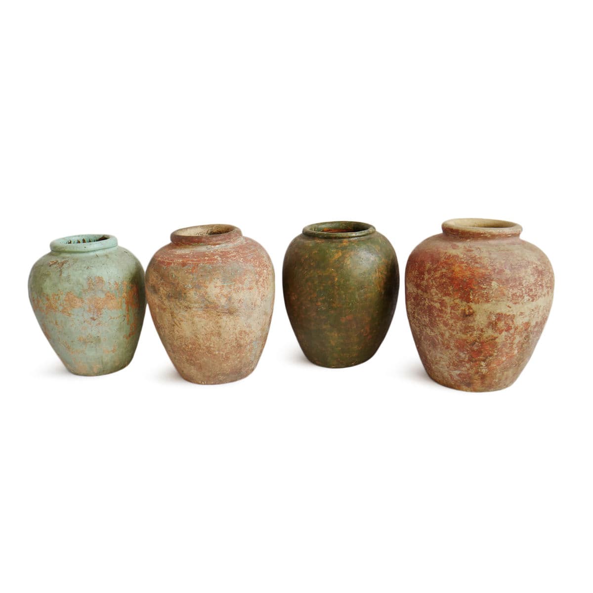 Antique Java Terra Cotta Urn - Thumbnail 6