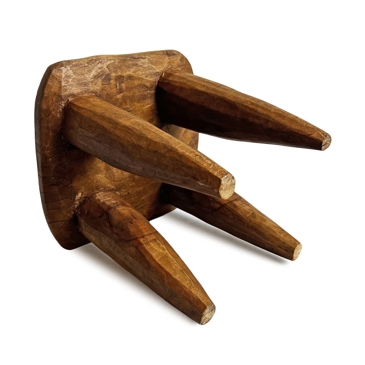 Vintage Small Nupe Stool - Thumbnail 6