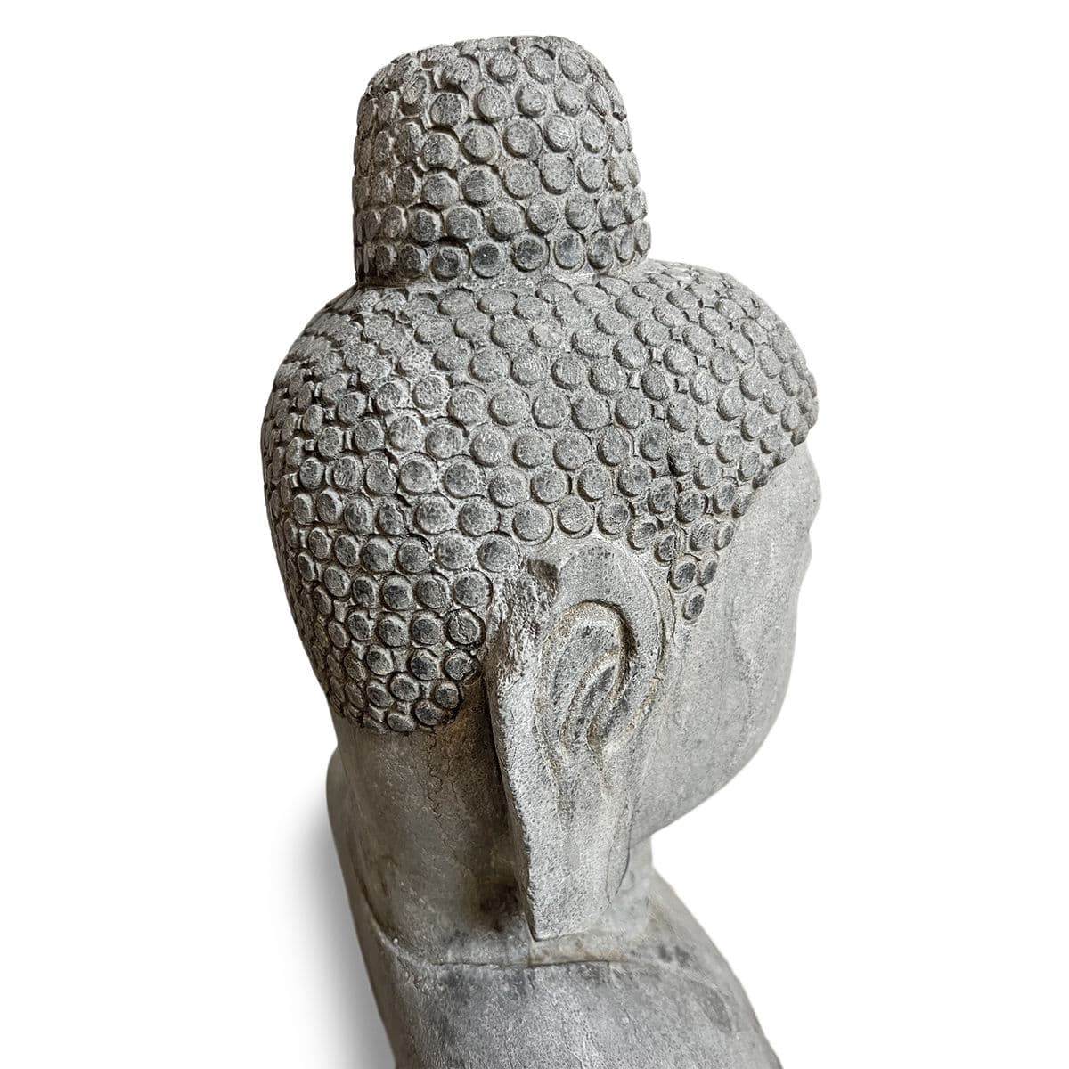 Stone Garden Buddha Bust - Thumbnail 6