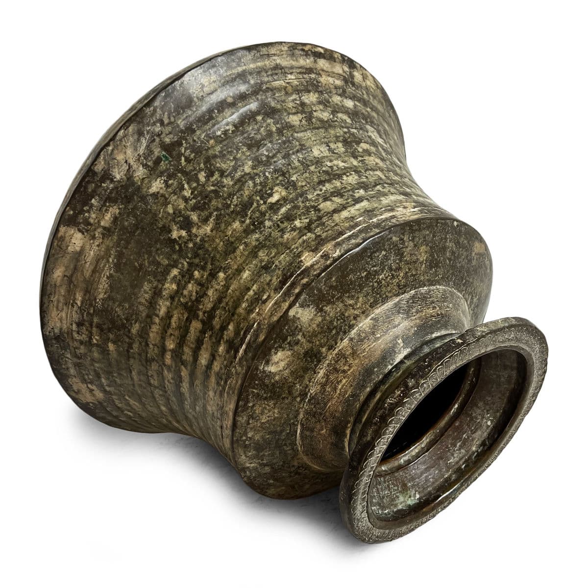 Antique Bronze Rambagh Palace Pot - Thumbnail 6