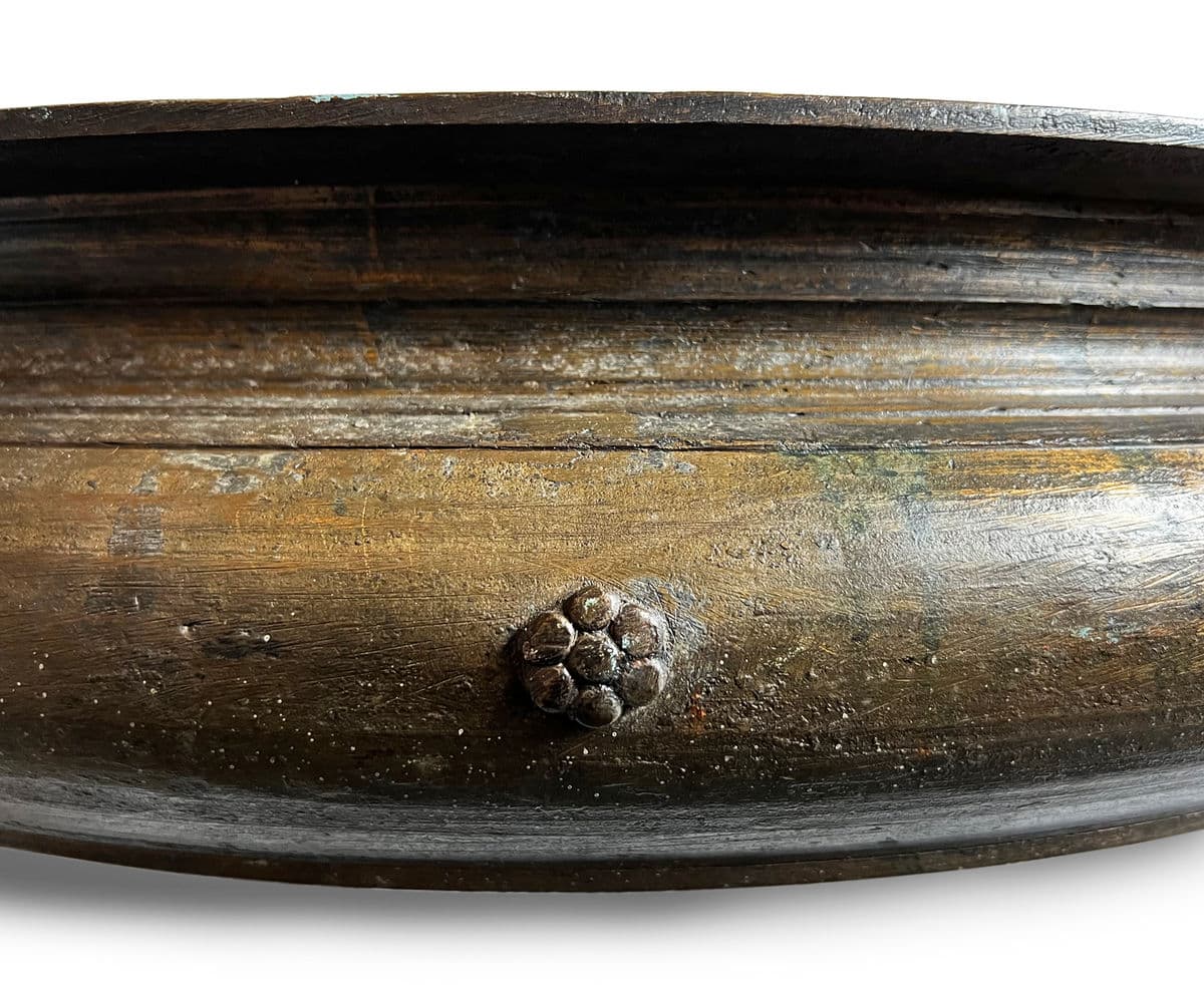 Antique Bronze Urli Bowl - Thumbnail 6