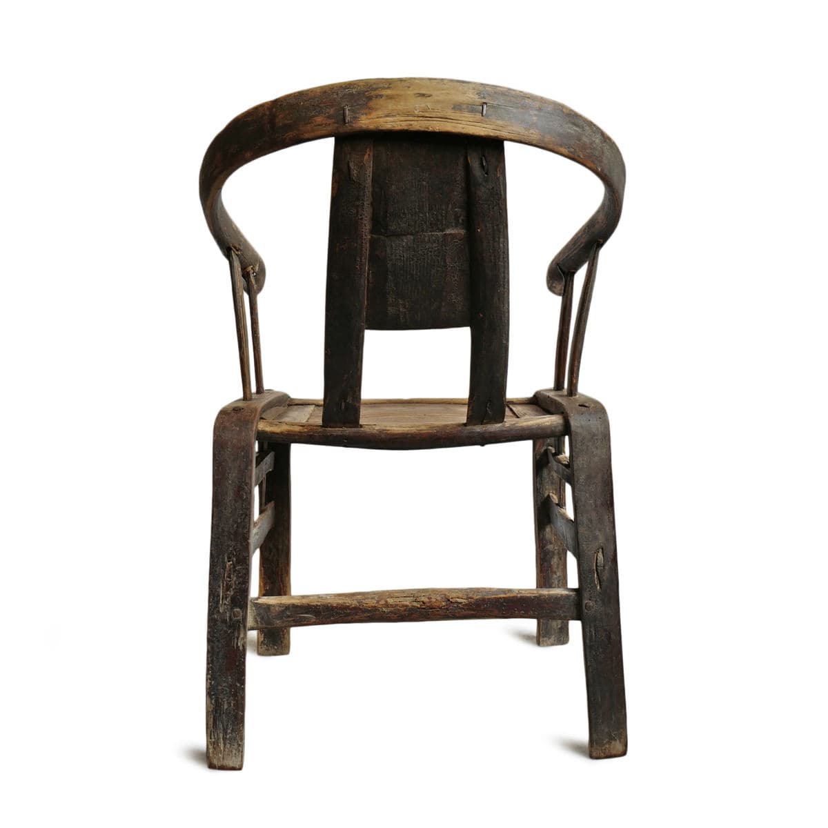 Old Elm Horseshoe Chair - Thumbnail 6