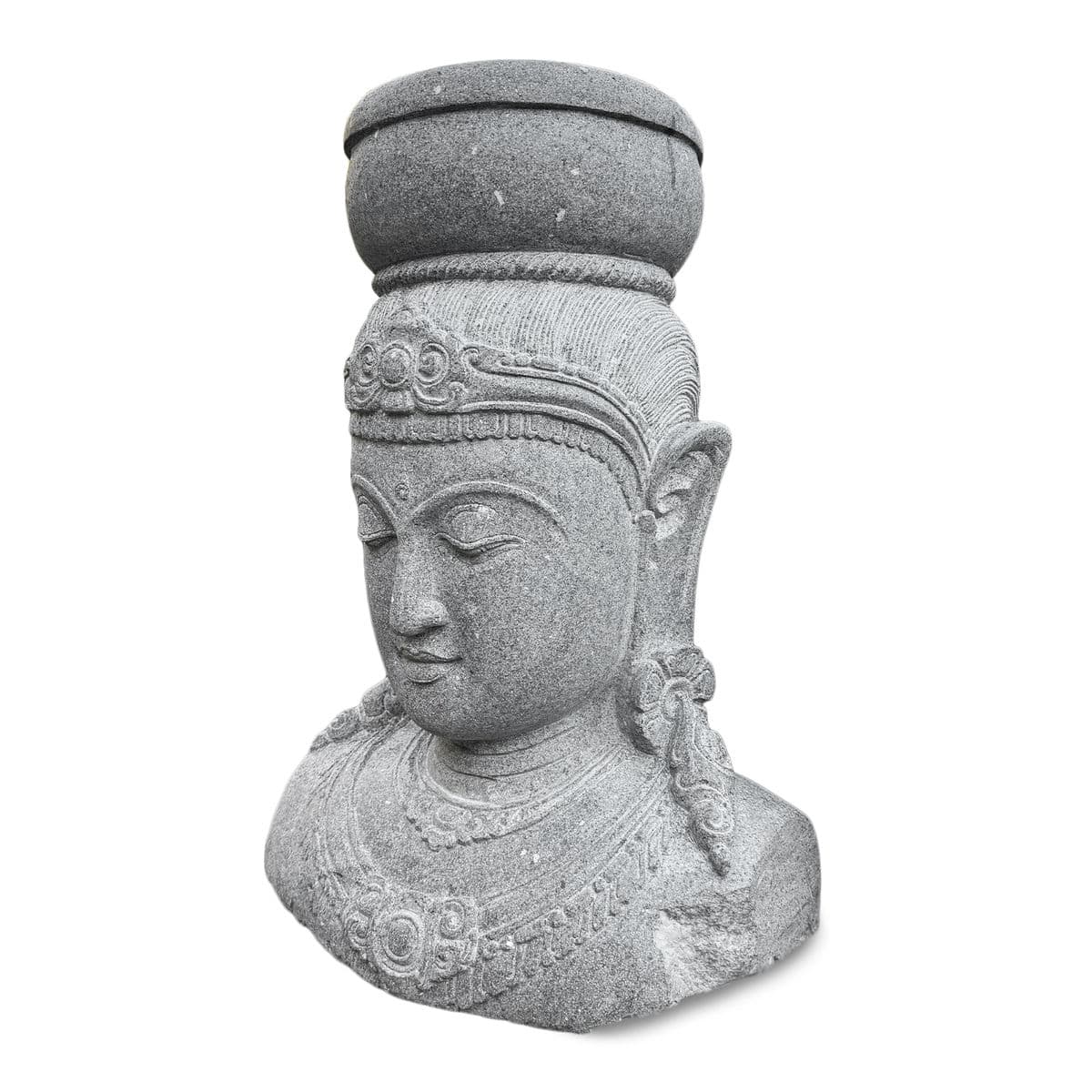 Stone Garden Dewi Sri Bust Planter - Thumbnail 6