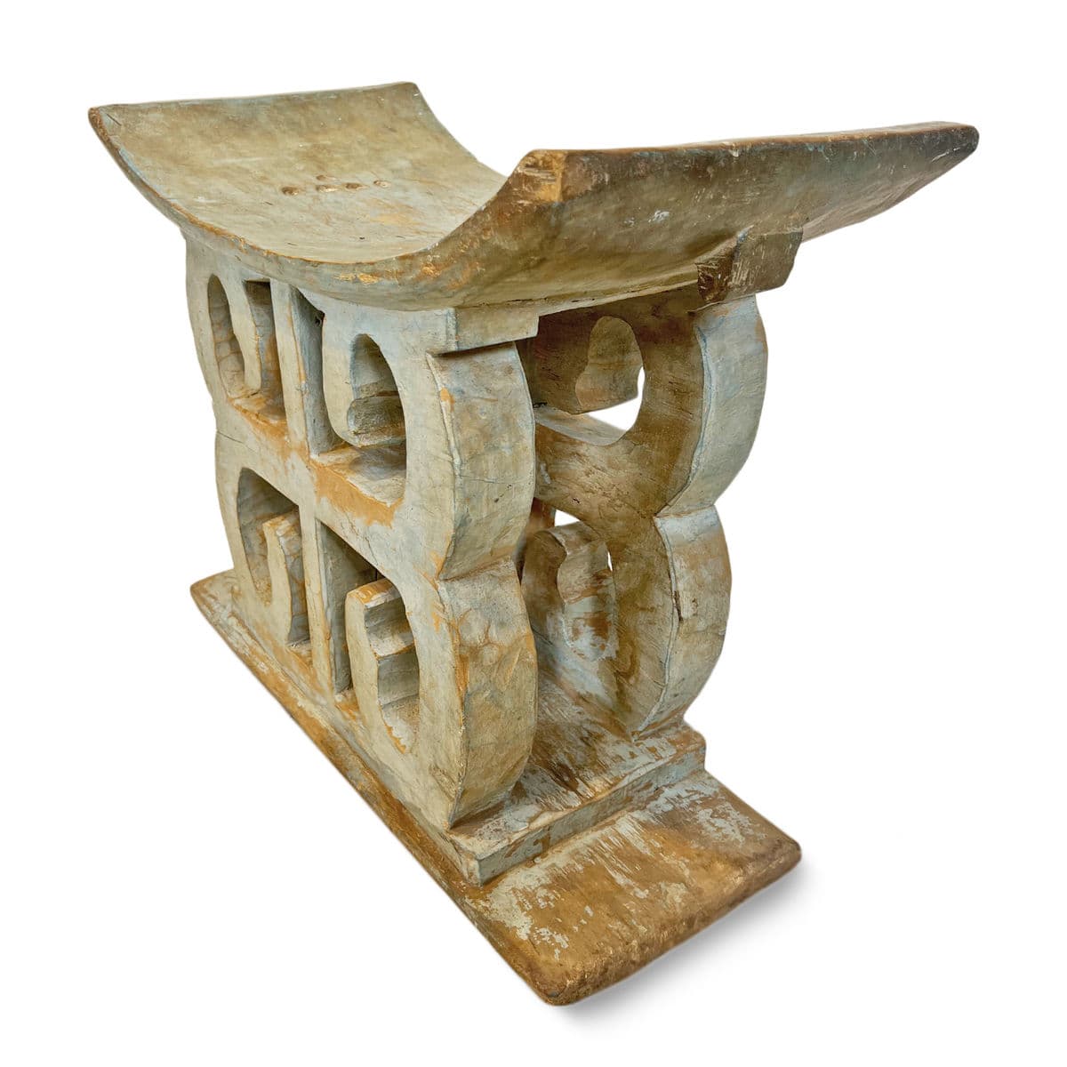 Original Vintage Asante Stool - Thumbnail 6