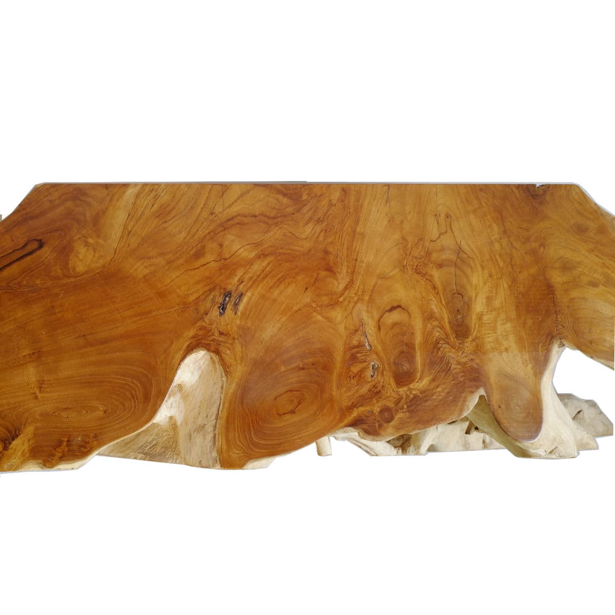 Modern Organic Teak Root Console Table - Thumbnail 6