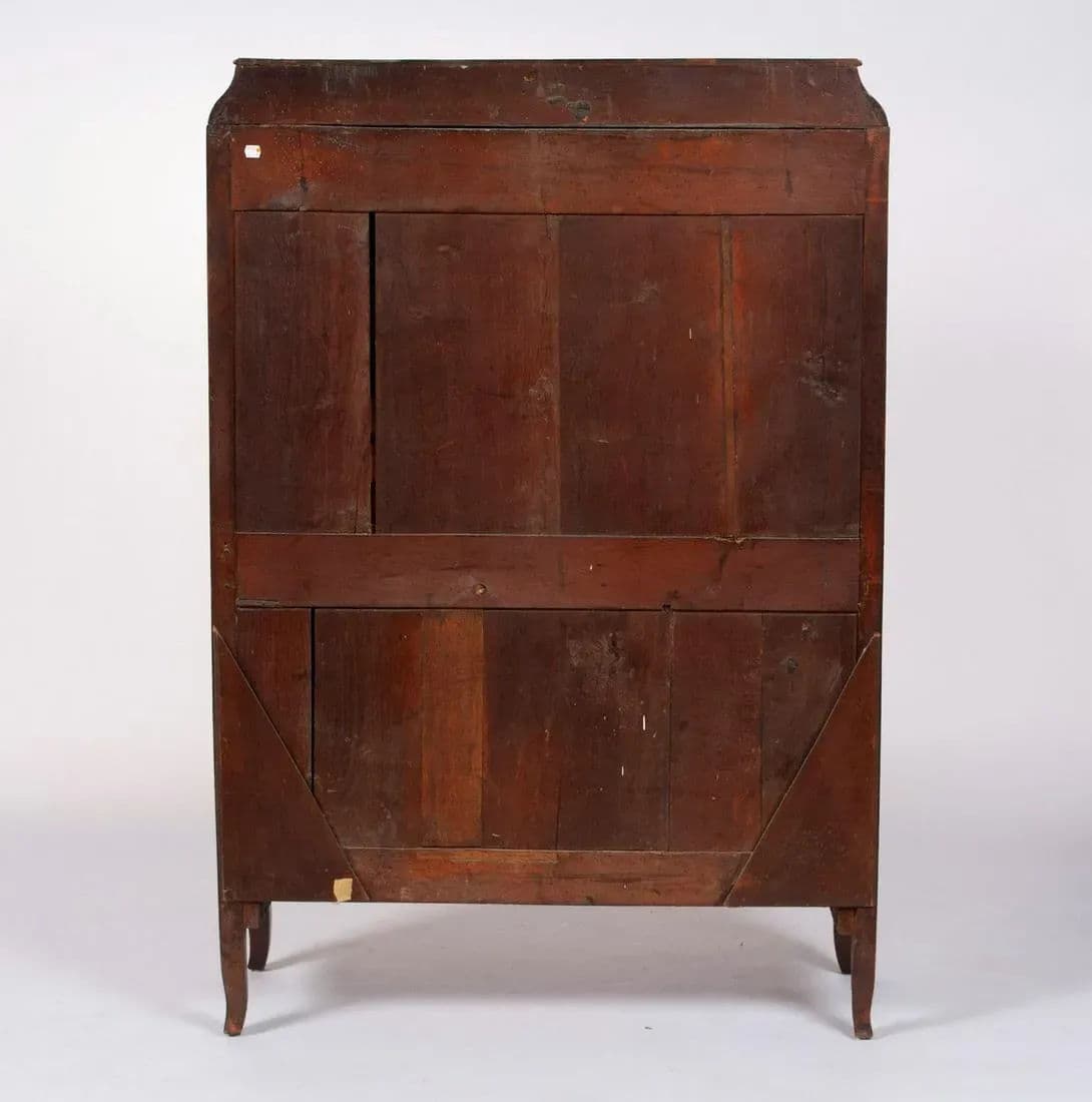 18th Century French Louis XVI Walnut Secrétaire à Abattant - Provenance Adolphus Busch and Brookings Heirs - Thumbnail 6