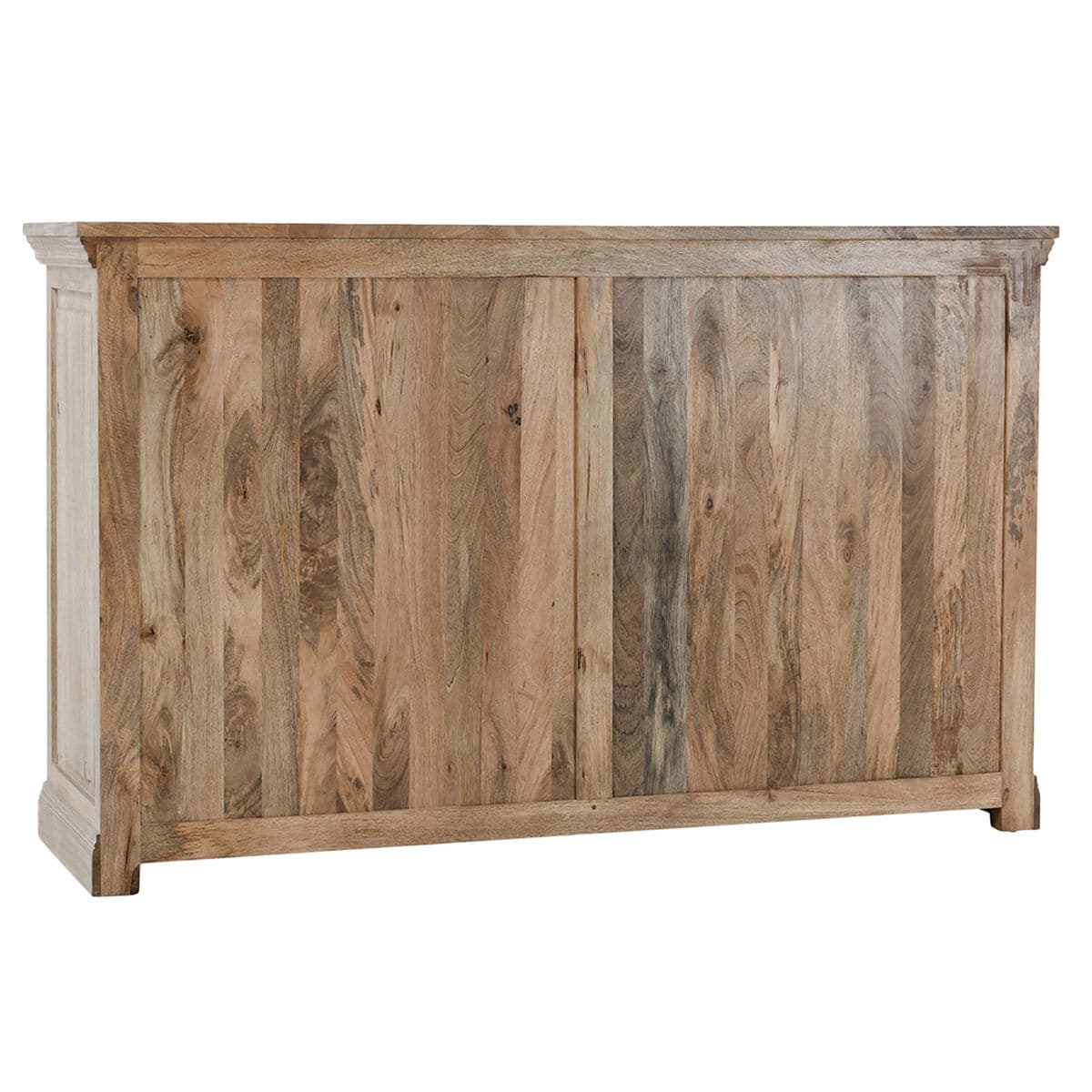 White Wash Large Wood Dresser - Thumbnail 6