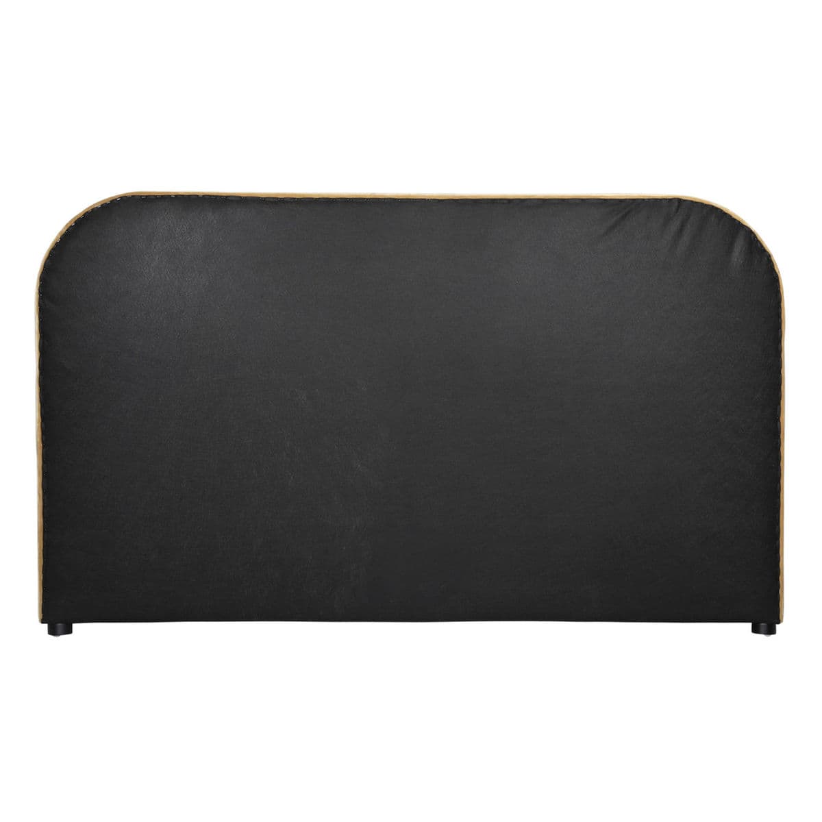 Renfrow Velvet Rounded Queen Bed Frame - Thumbnail 6