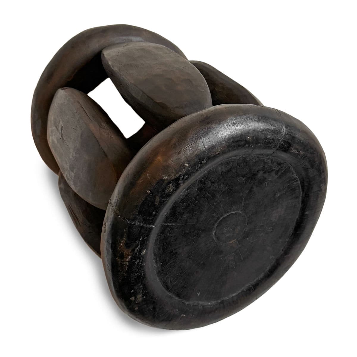 Vintage Bamileke Stool - Thumbnail 6