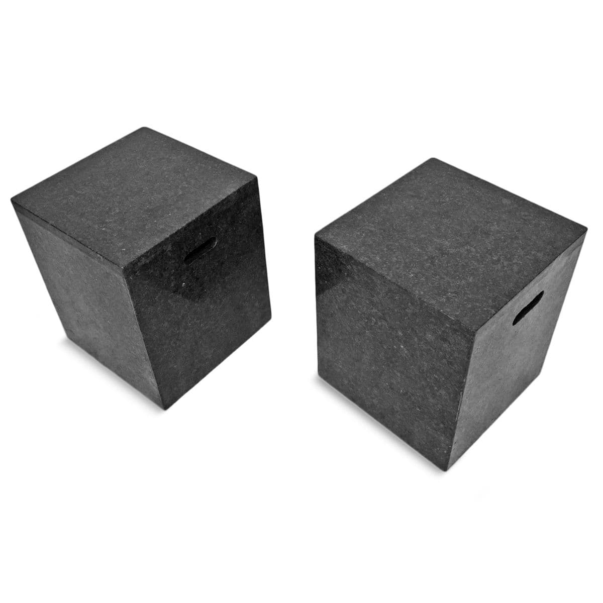Black Marble Cube Stool /  Table - Thumbnail 6