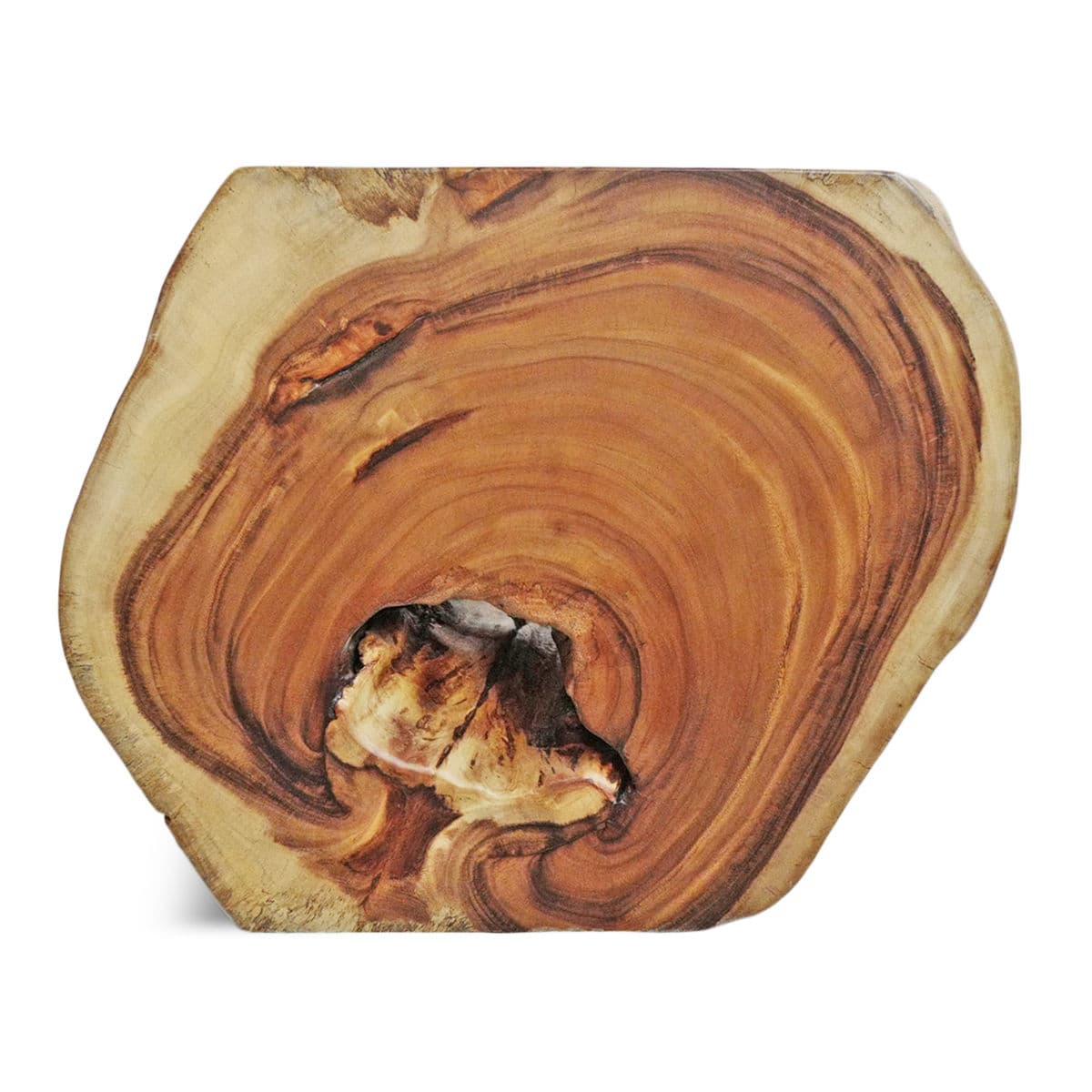 Organic Monkey Pod Side Table - Thumbnail 6