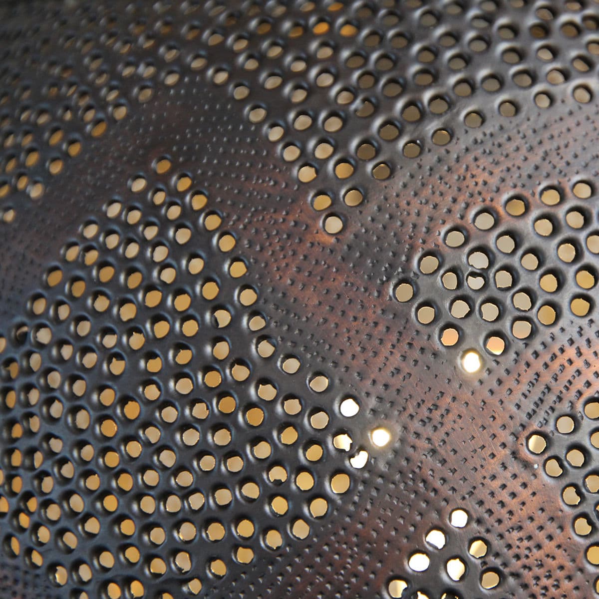 Antique Copper Globe Lantern Small - Thumbnail 6