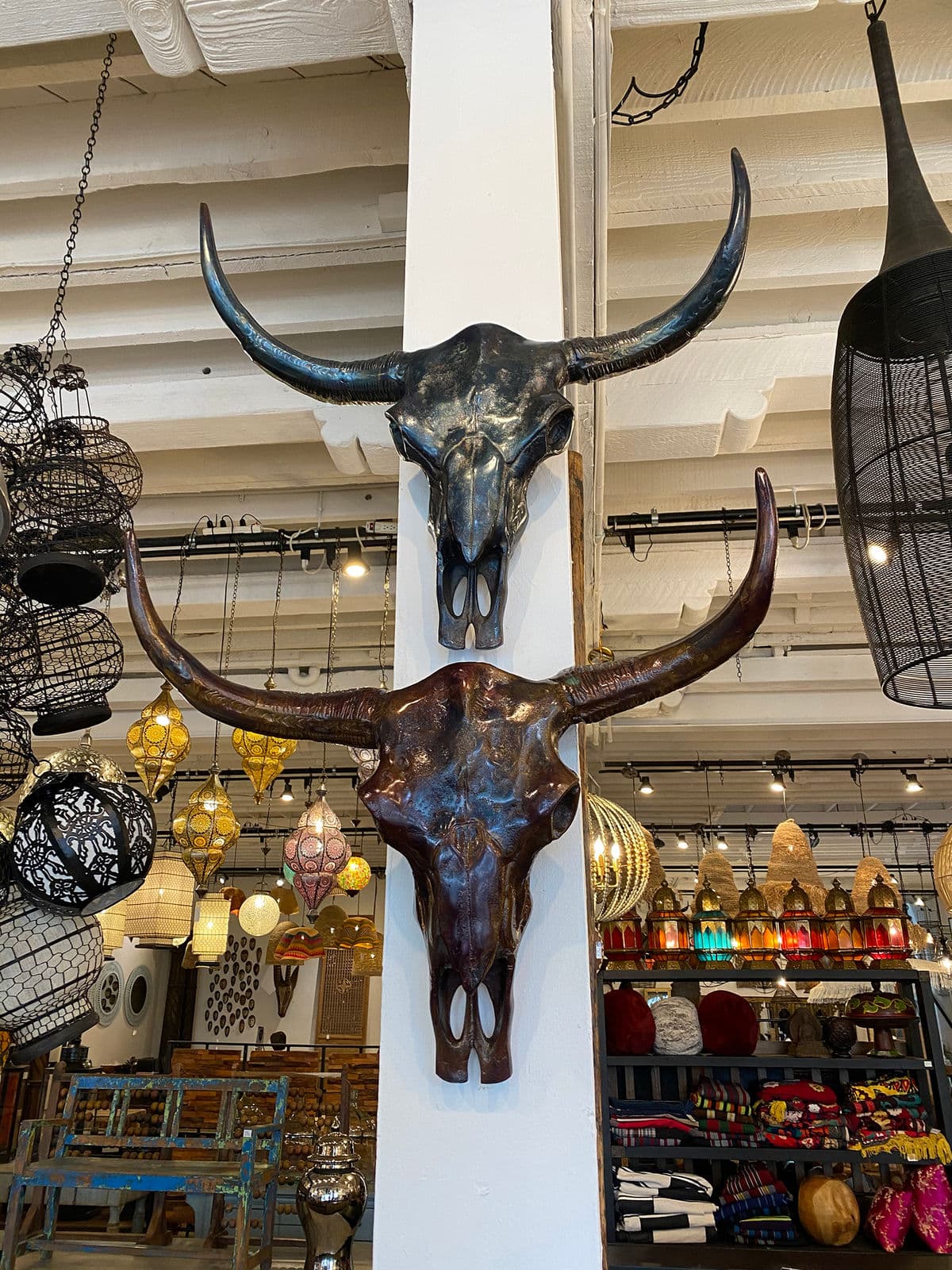 Bronze Cow Skull - Thumbnail 6