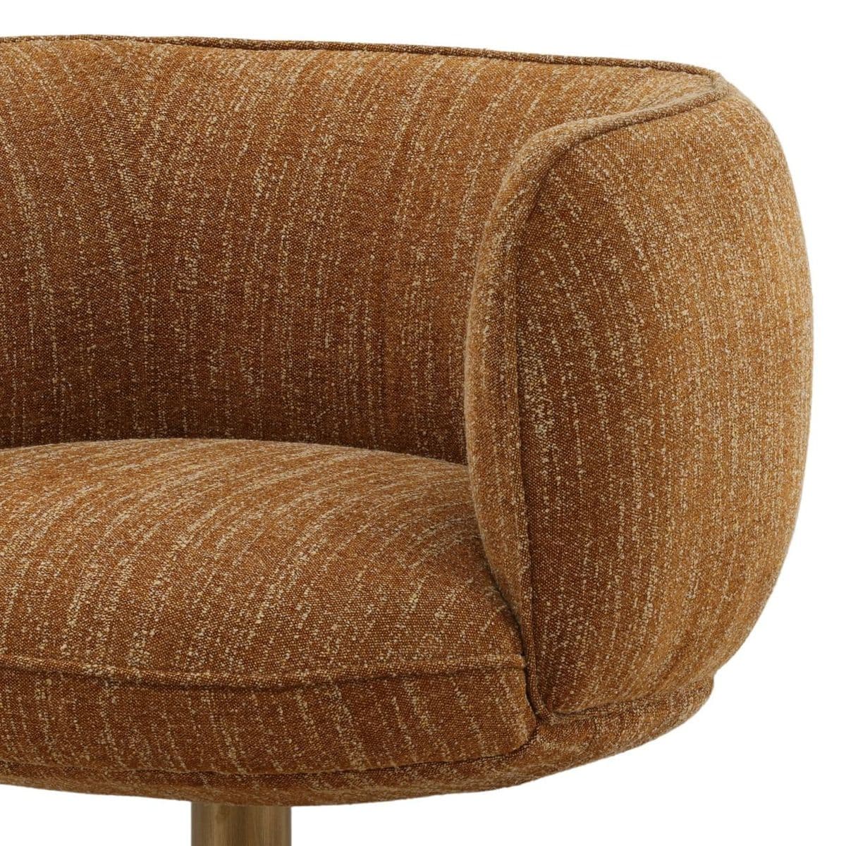Midcentury Autumn Swivel Chair - Thumbnail 6