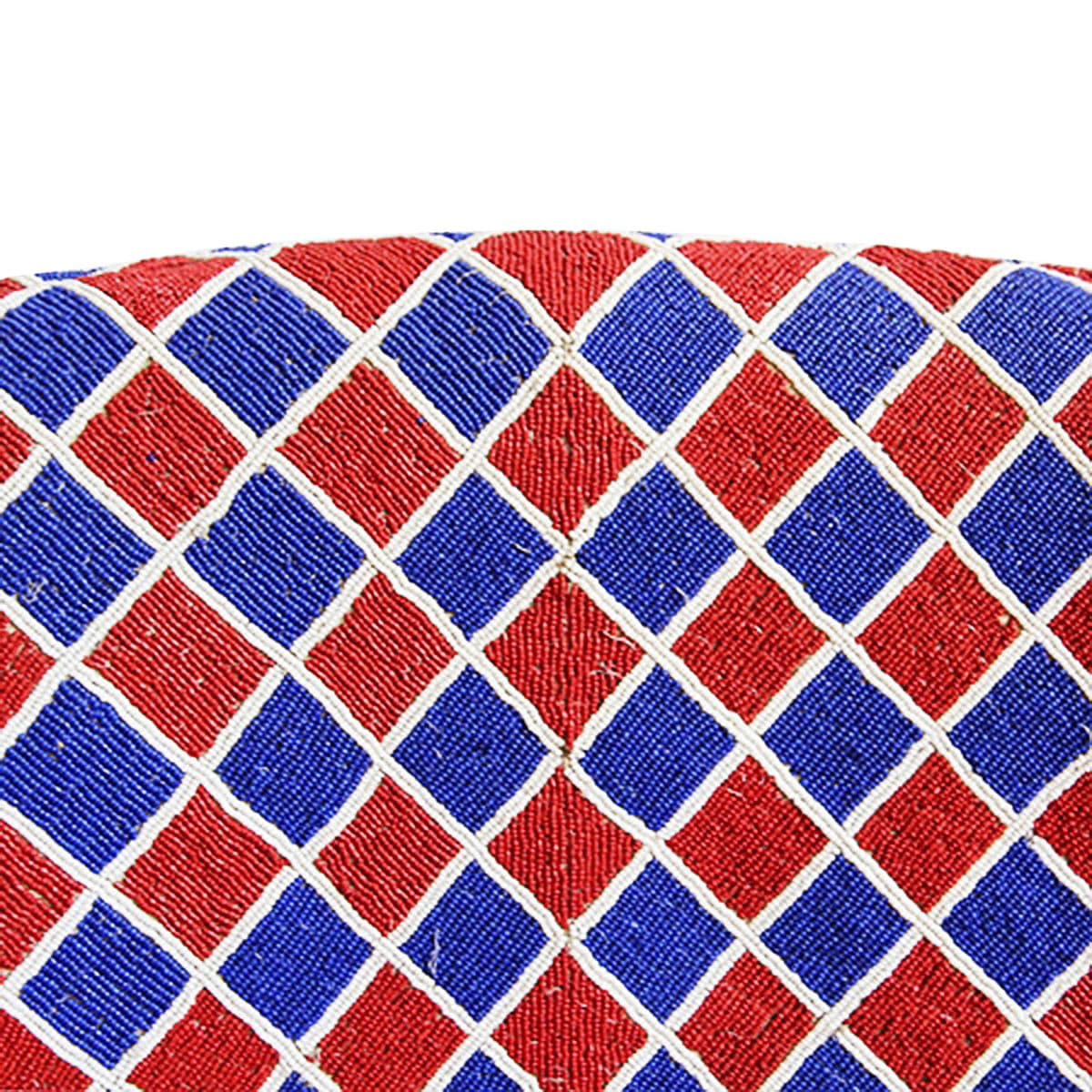 Yoruba Beaded Arm Chair - Thumbnail 6