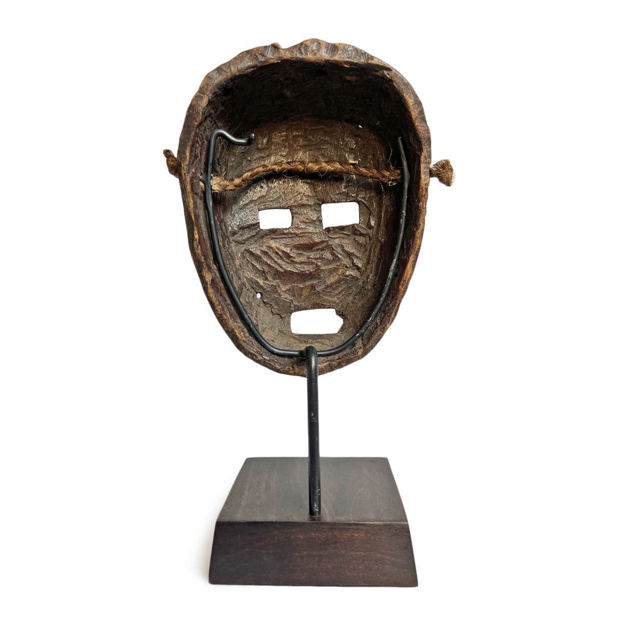 Old Mbaka Leopard Mask on Stand - Thumbnail 6