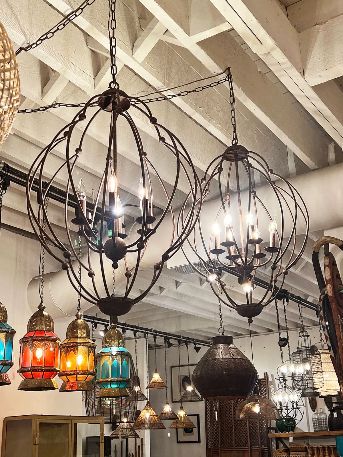 Whitney Iron Chandelier - Thumbnail 6