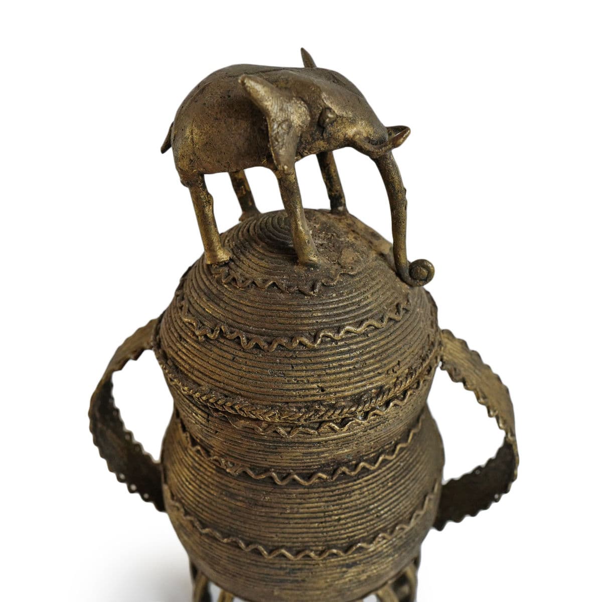 Ghana Ashanti Bronze Vessel - Thumbnail 6