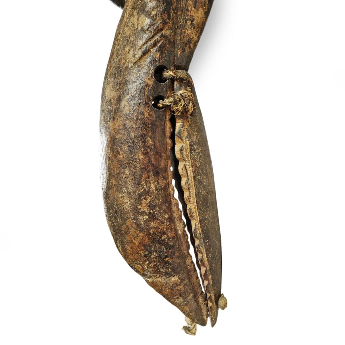 Antique Grebo Bird Puppet Mask - Thumbnail 6