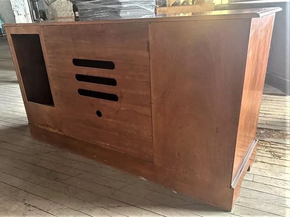 Late 20th Century Cherry Wood 72" Georgian Credenza 'Made Expressly for the Ritz-Carlton Hotel' - Thumbnail 6