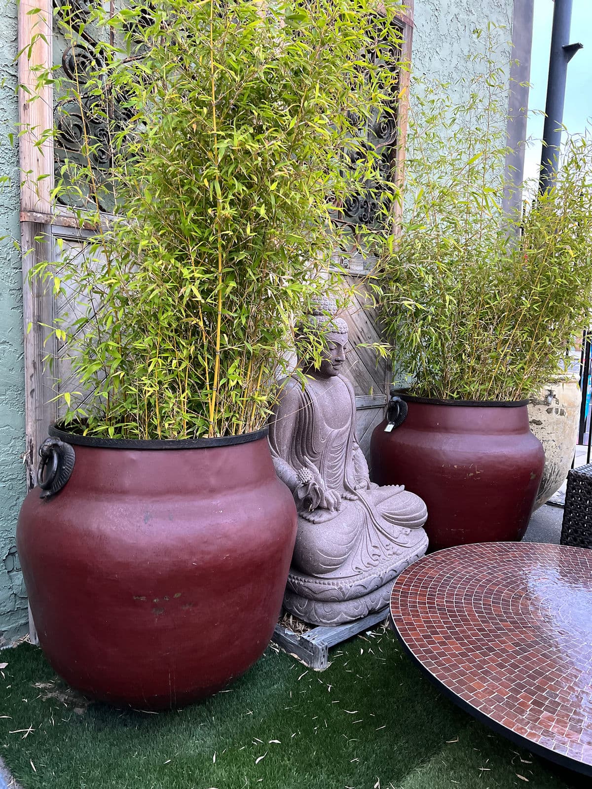 Large Antique Red Raja Bronze Pot - Thumbnail 6