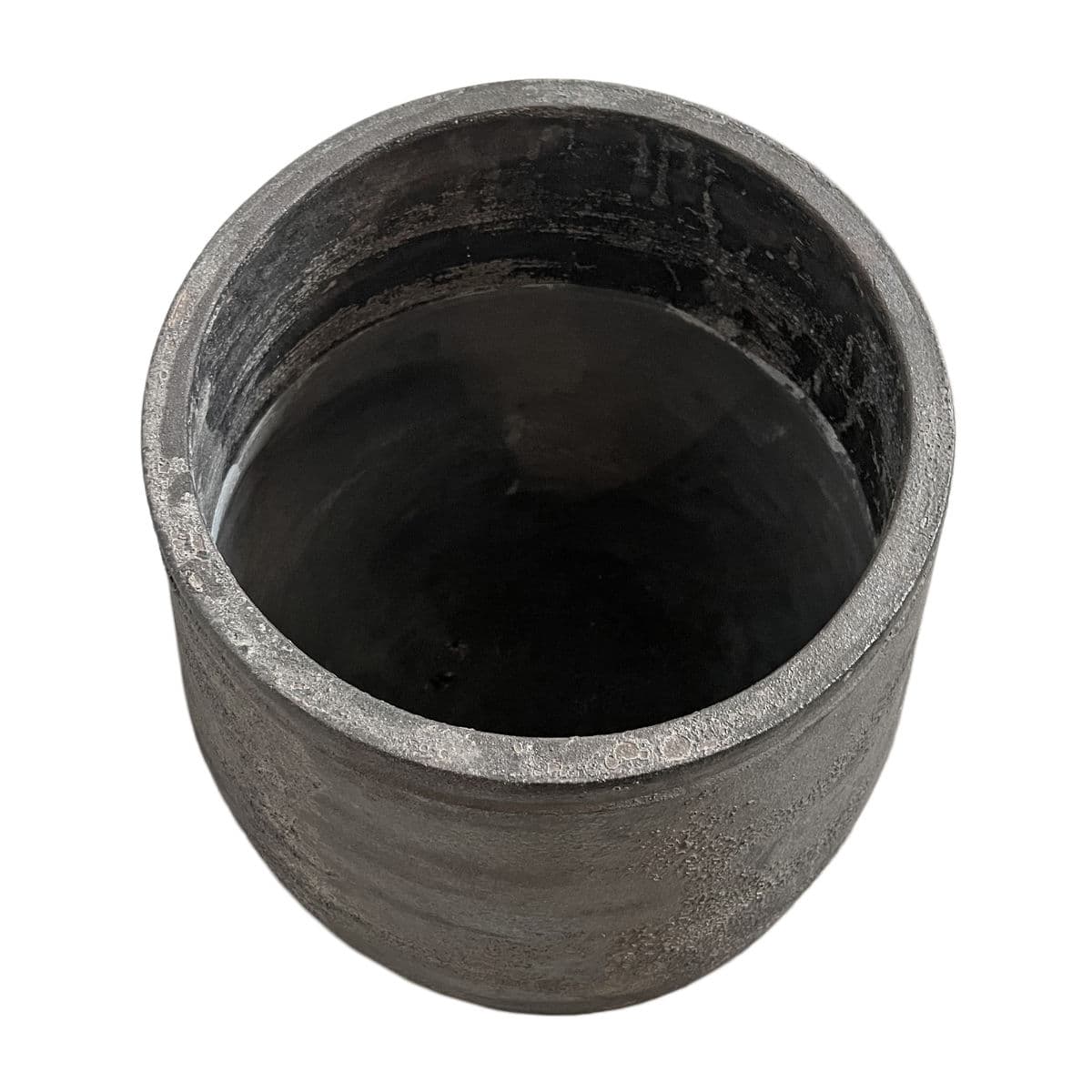 Tumbler Black Earth Ware Pot - Thumbnail 6