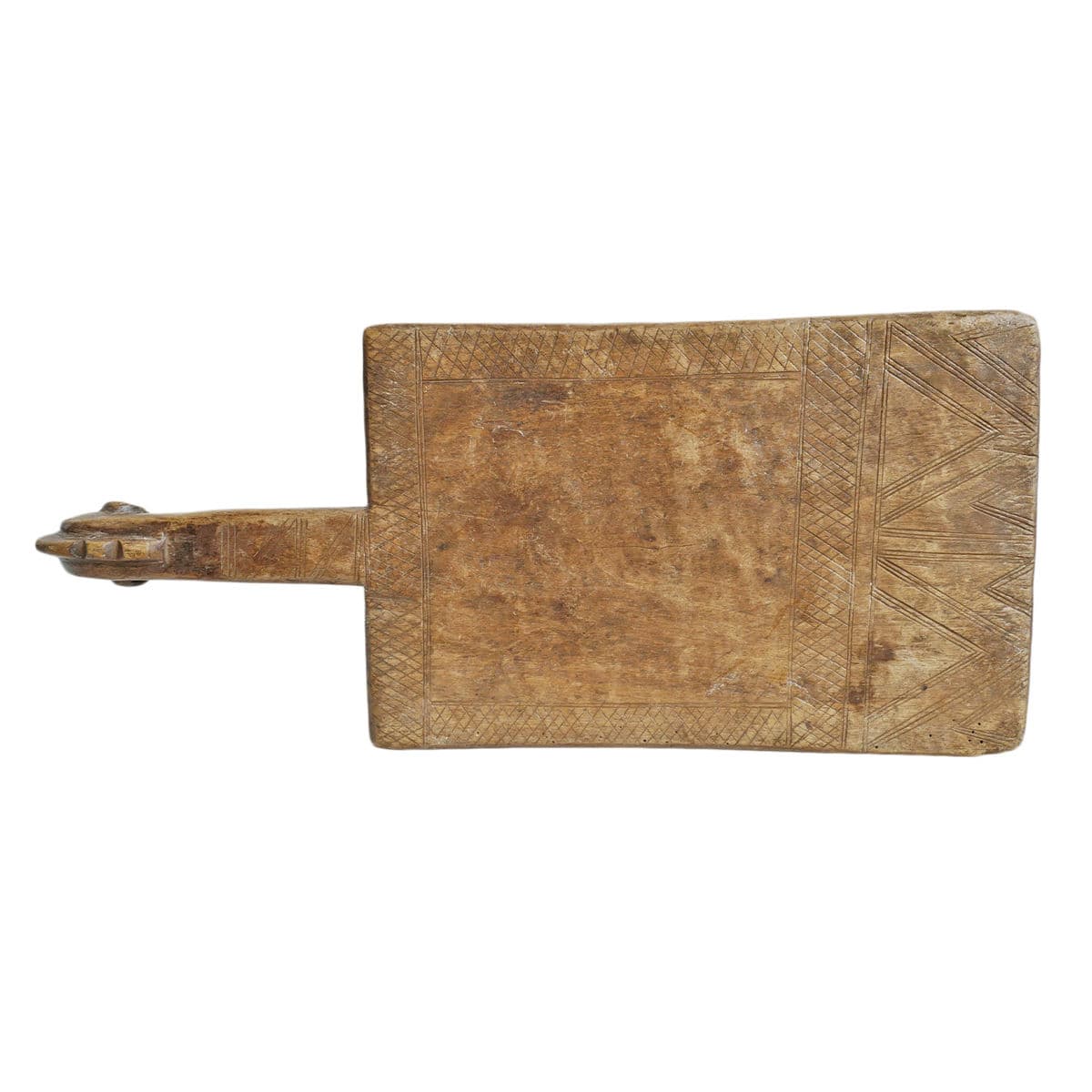 Old Mossi Wood Stool Burkina Faso - Thumbnail 6