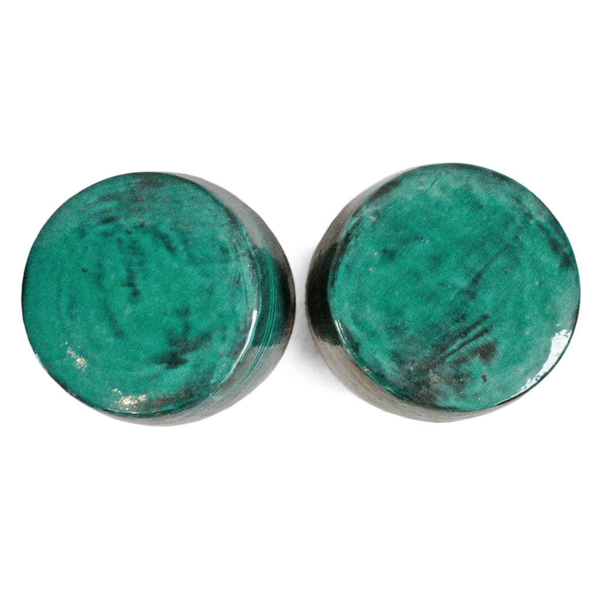 Teal Green Shinx Ceramic Stool - Thumbnail 6