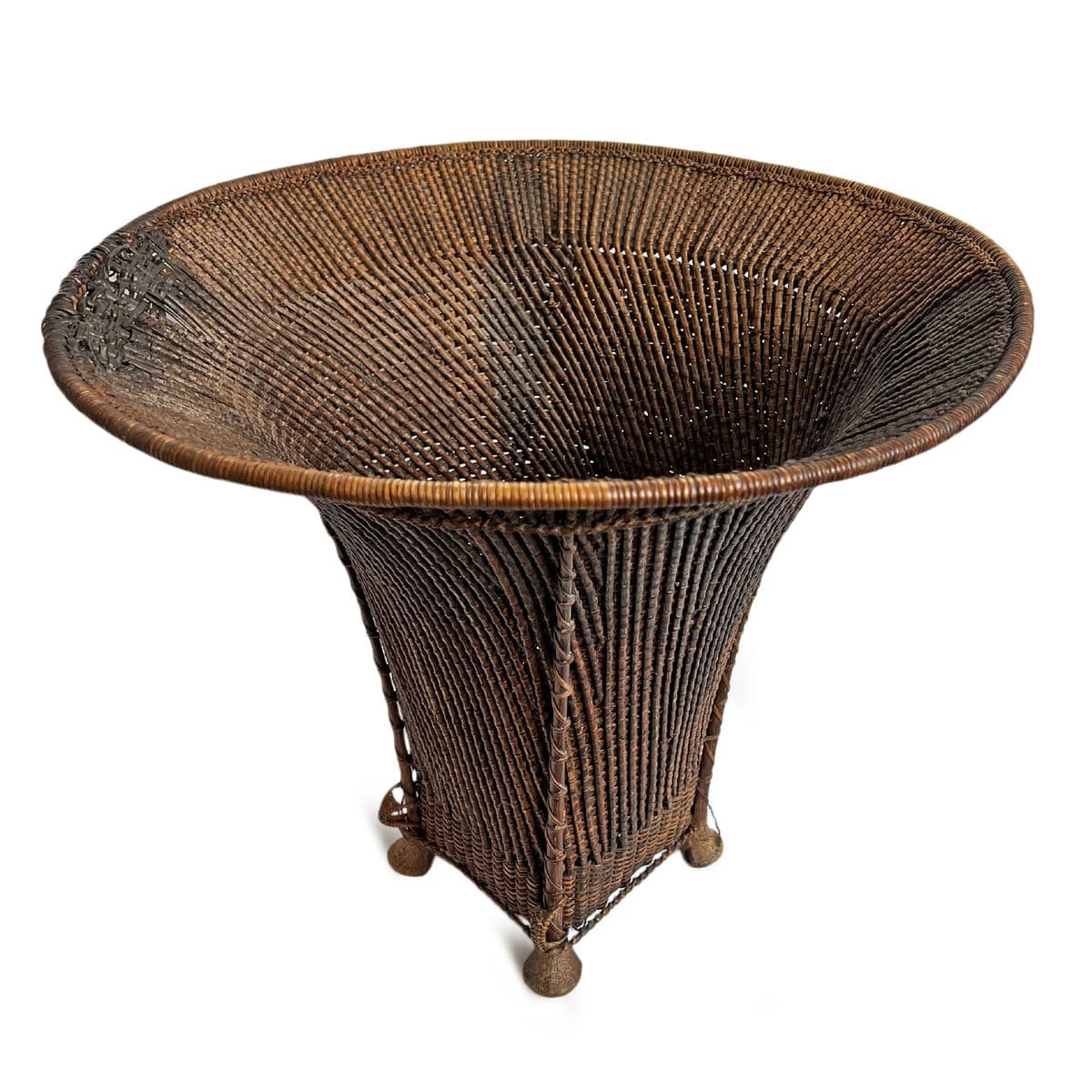 Old Nepal Village Basket - Thumbnail 6