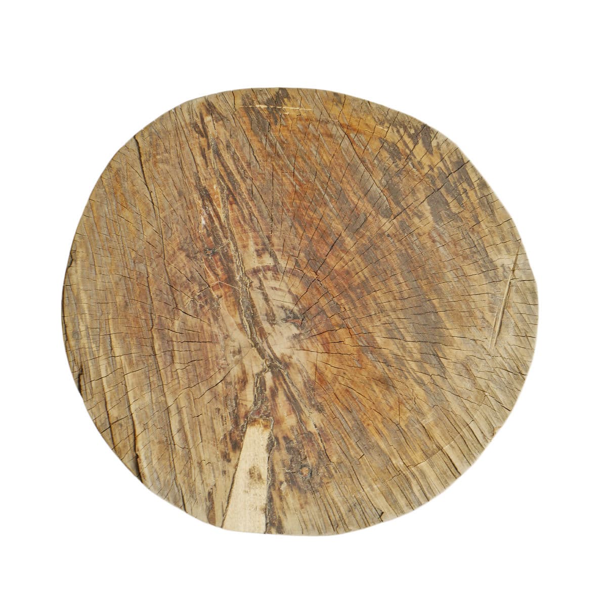Rustic Naga Three Leg Wood Table - Thumbnail 6