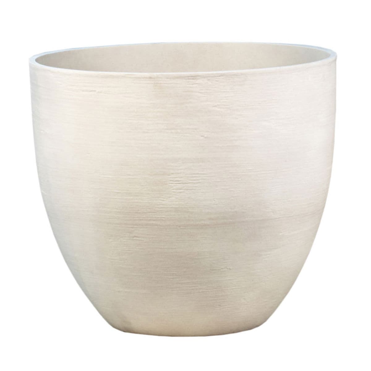 White Composite Planter Pot Large - Thumbnail 6