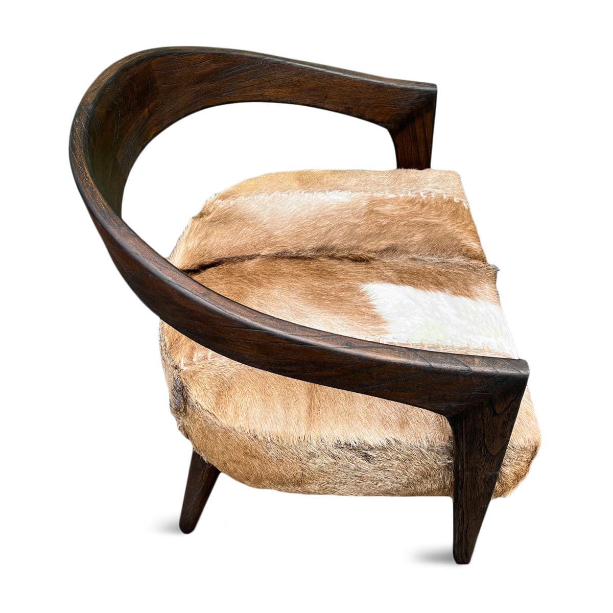 Deco Horseshoe Arm Chair - Thumbnail 6