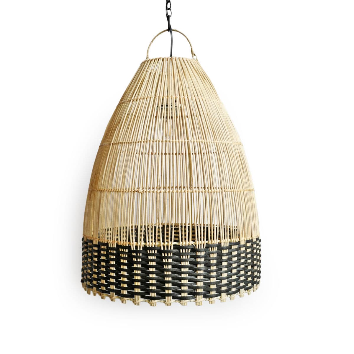 Wicker Tux Weave Lantern Small - Thumbnail 6