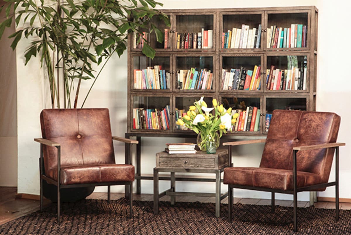 Jaxon Leather Arm Chair - Thumbnail 6