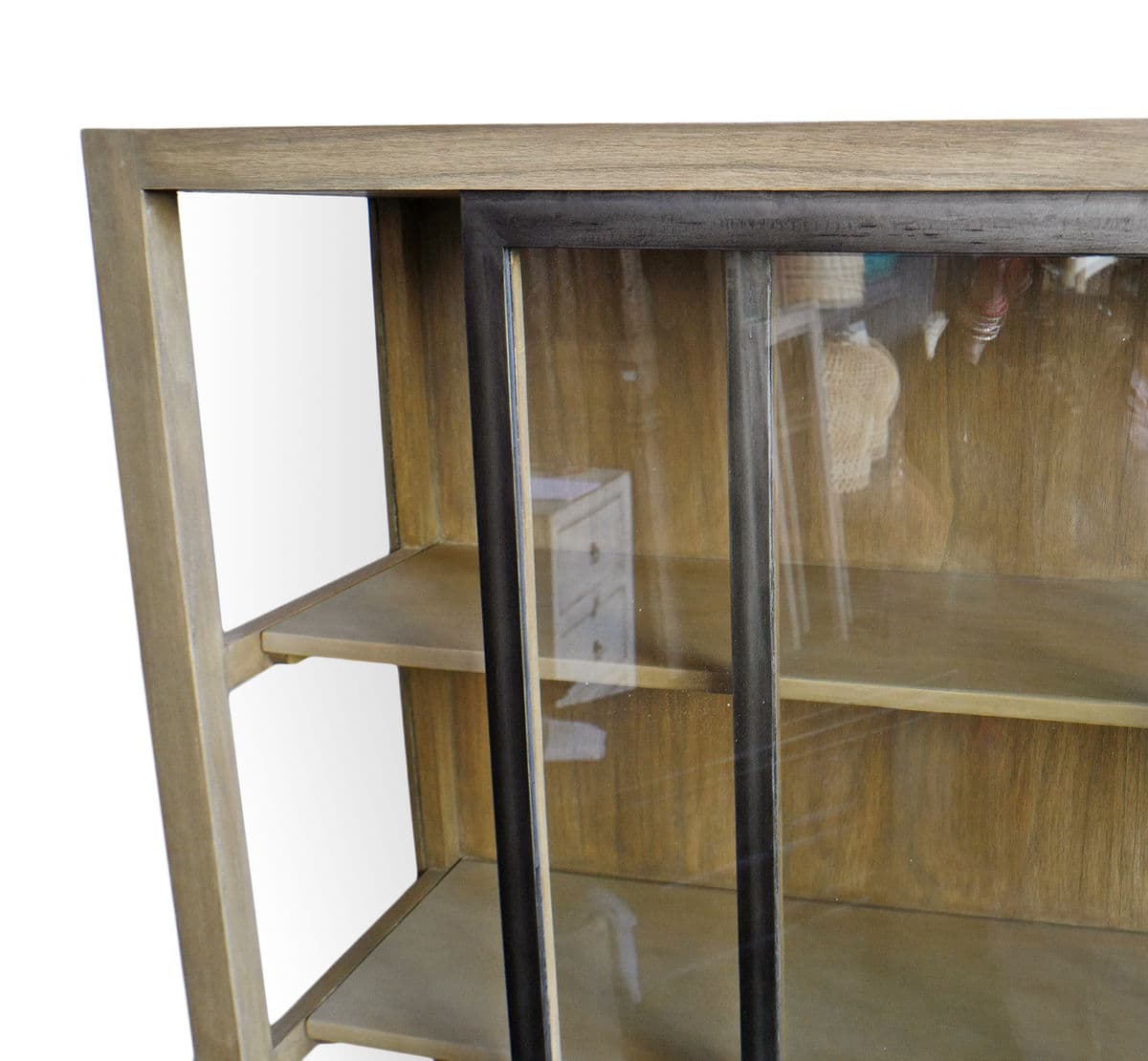 Nadina Wood Display Cabinet - Thumbnail 6