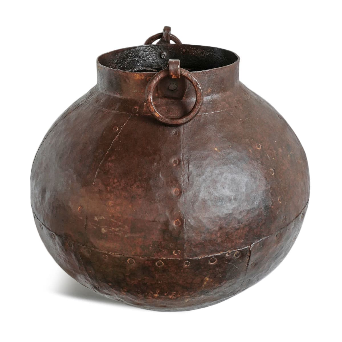 Vintage Solid Iron Pot - Thumbnail 6