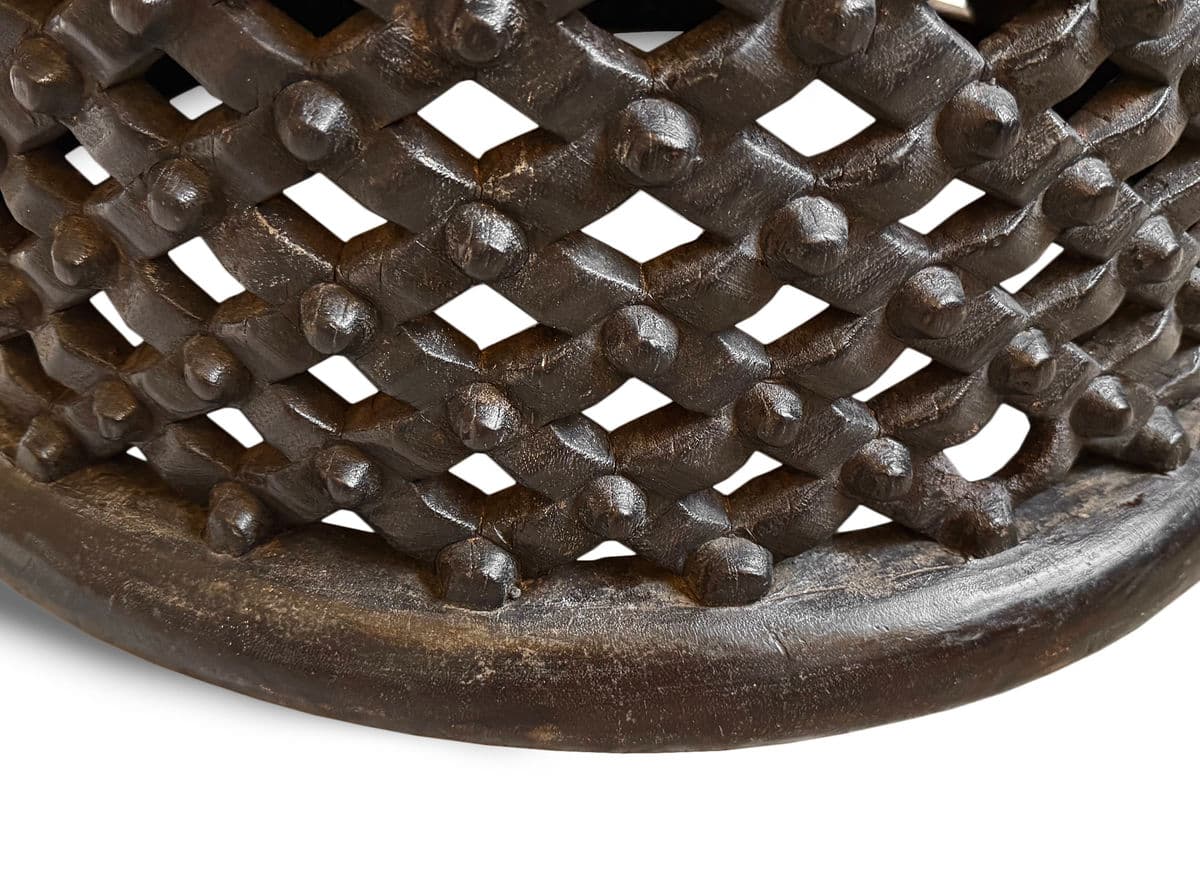 Vintage Bamileke Stool Table - Thumbnail 6