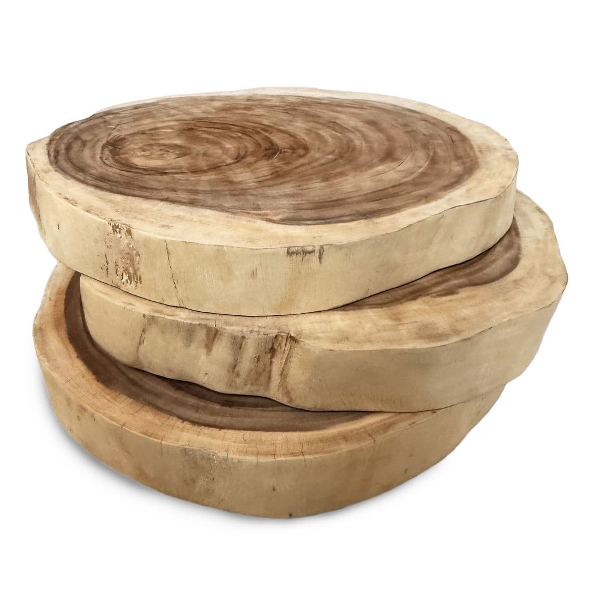 Natural Edge Round Acacia Slab - Thumbnail 6