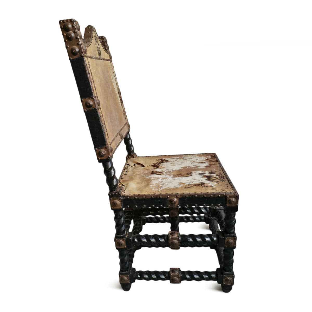 Antique Ashanti Asipim Chair - Thumbnail 6