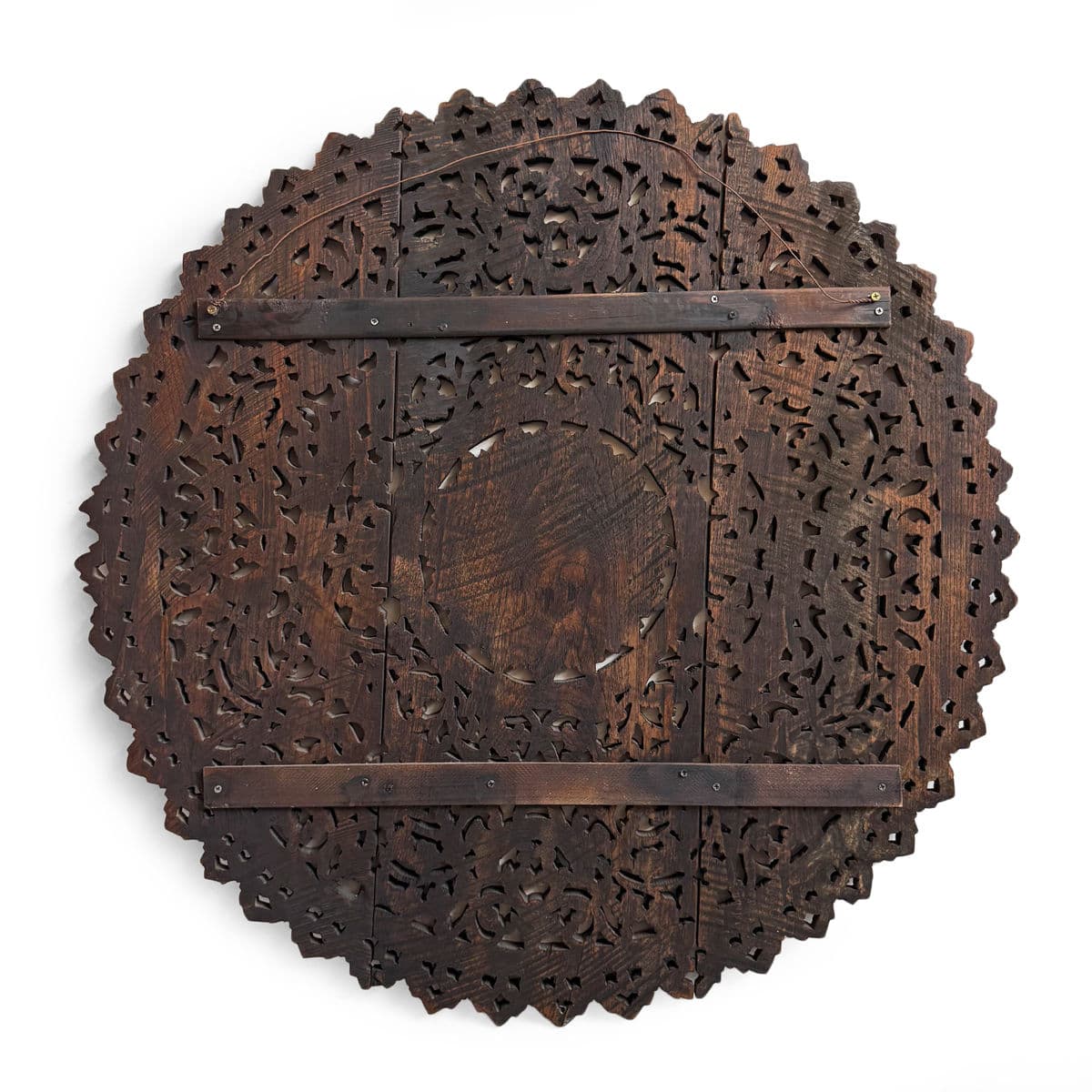 Carved Wood Medallion - Thumbnail 6