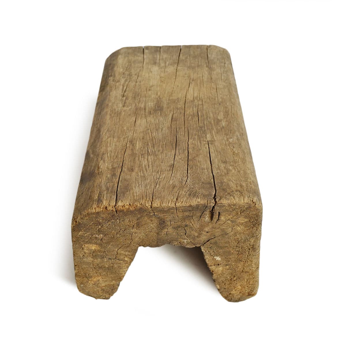 Old Chinese Wood Step Stool - Thumbnail 6