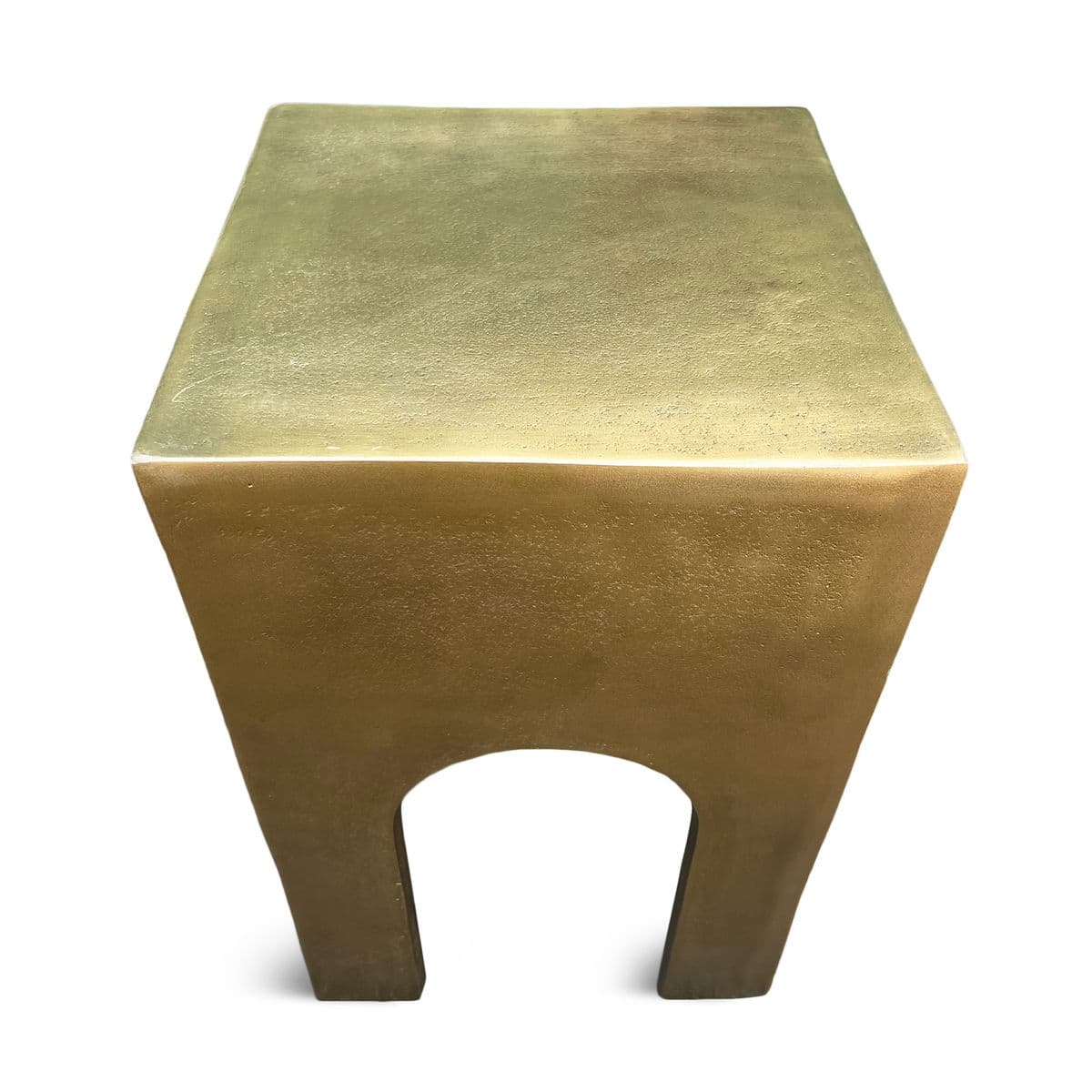 Brass Finish Arch Side Table - Thumbnail 6