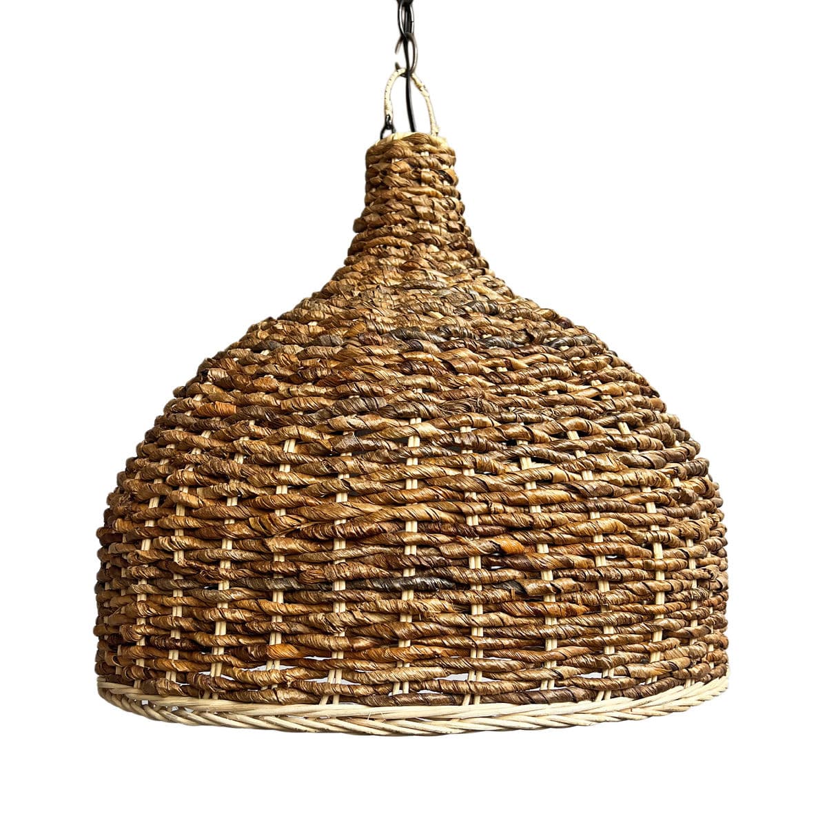 Banana Leaf Woven Pendant Light Medium - Thumbnail 6
