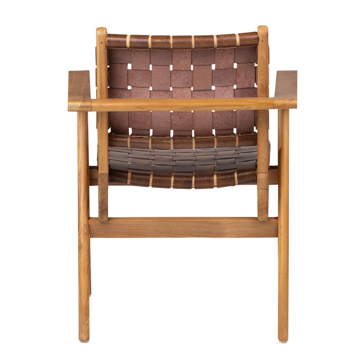 Dillon Leather Strap Dining Chair - Thumbnail 6