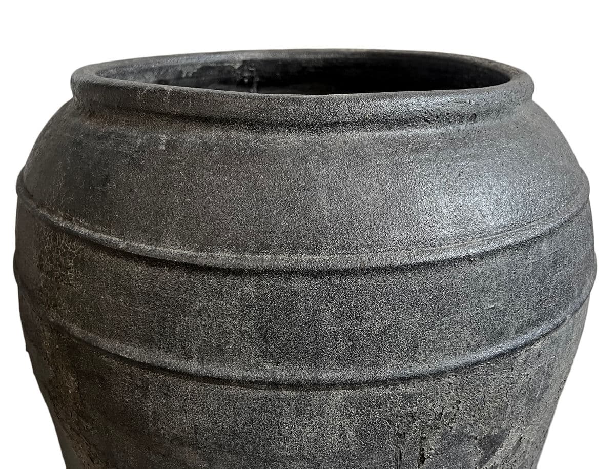 Madrid Black Earth Ware Pot - Thumbnail 6