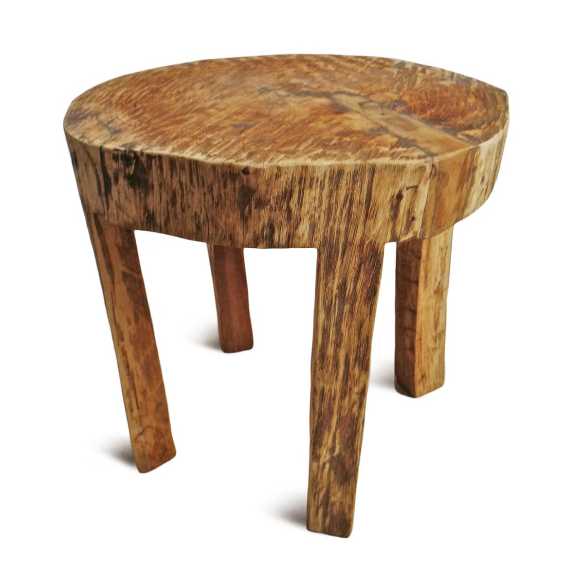 Rustic Naga Four Leg Wood Table - Thumbnail 7