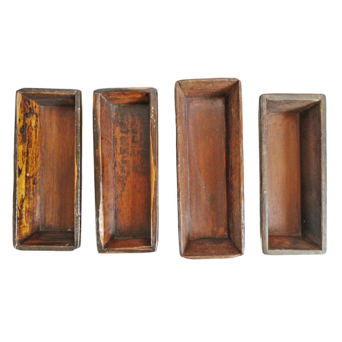 Vintage Painted Wood Storage Box - Thumbnail 7