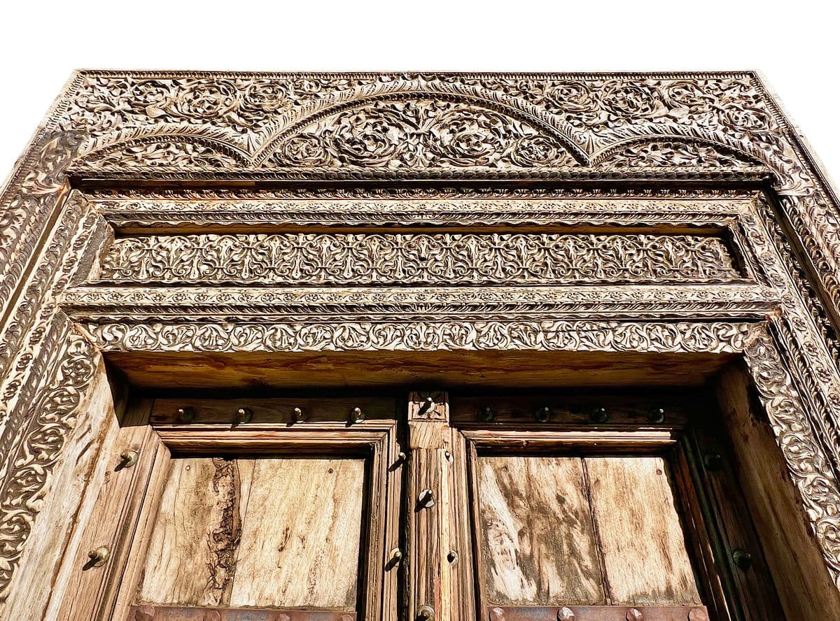 Antique Rajasthan Entry Doors - Thumbnail 7