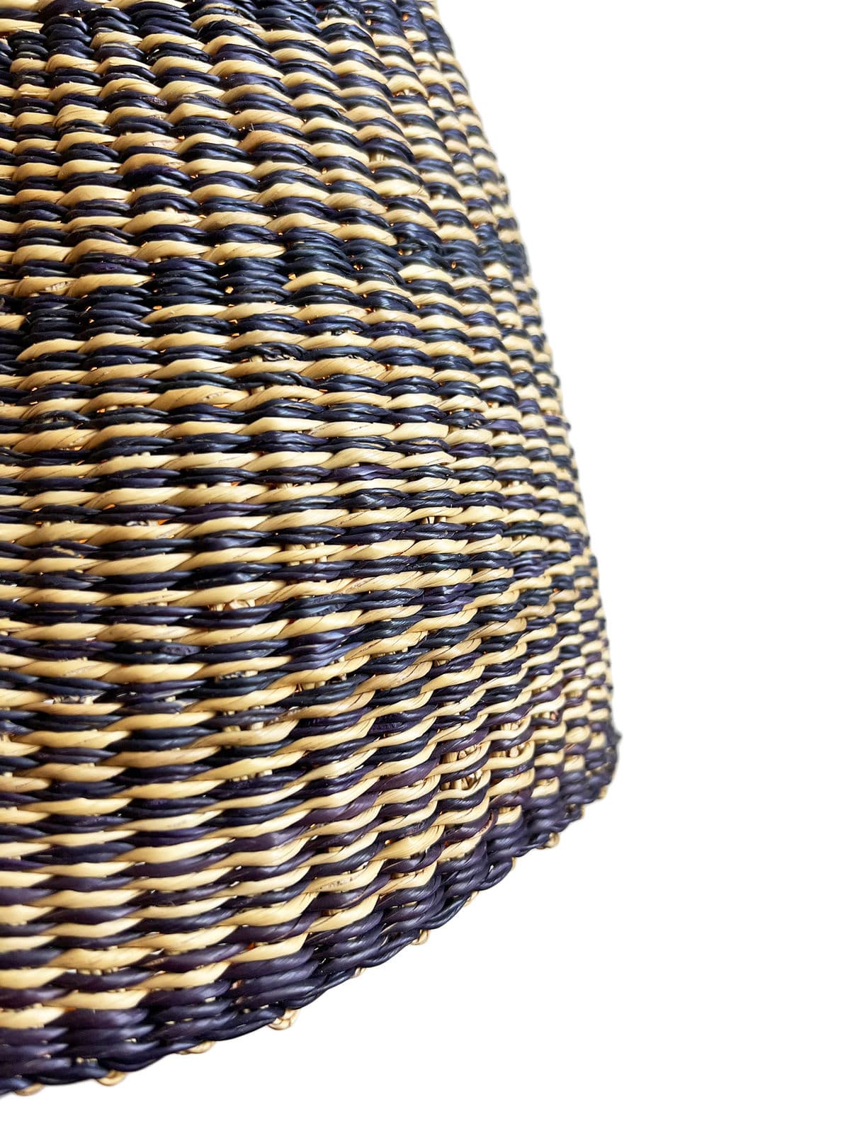 Bolga Wave Basket Light Pendant - Thumbnail 7