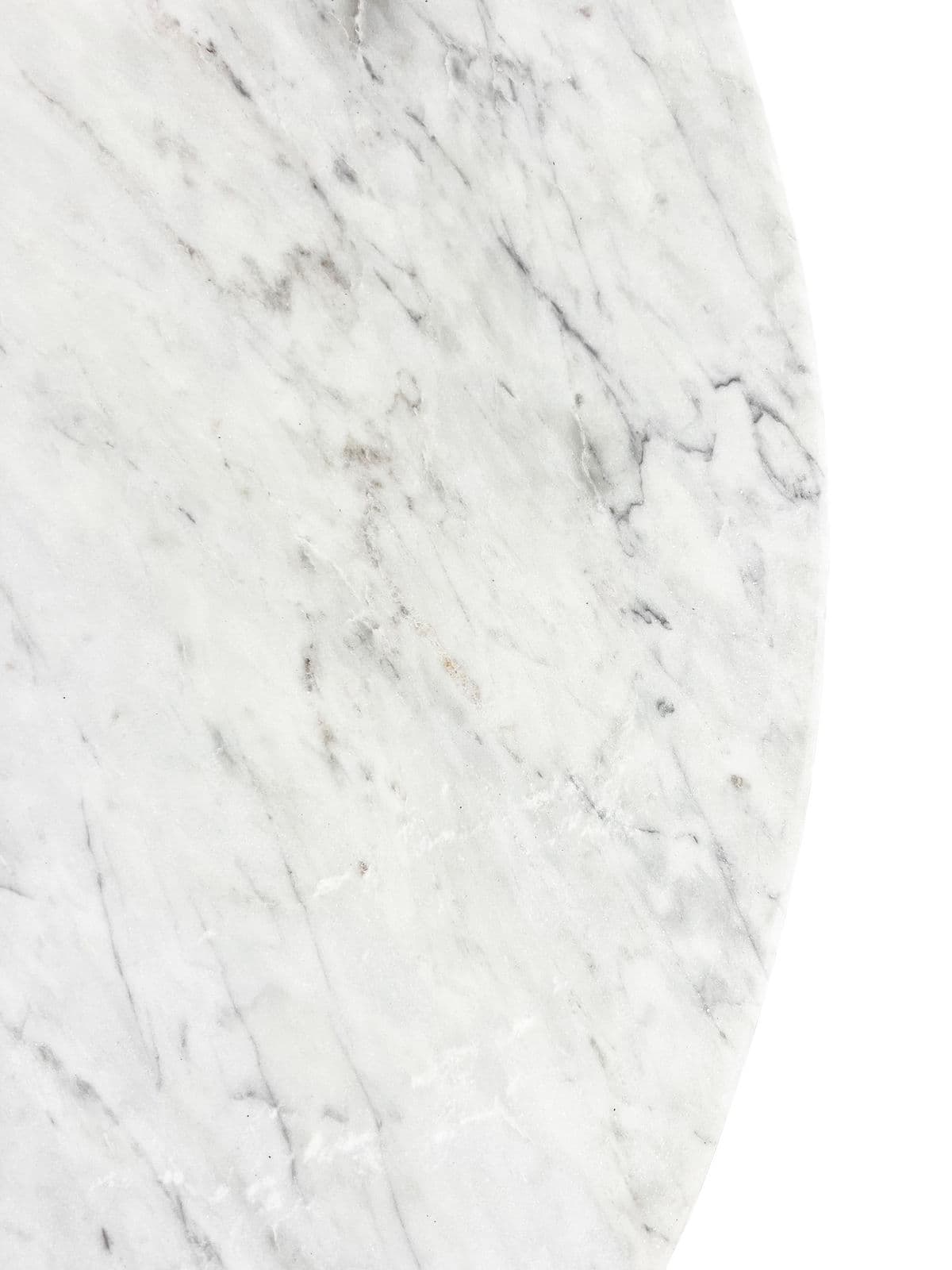 White Marble X Iron Base Coffee Table - Thumbnail 7